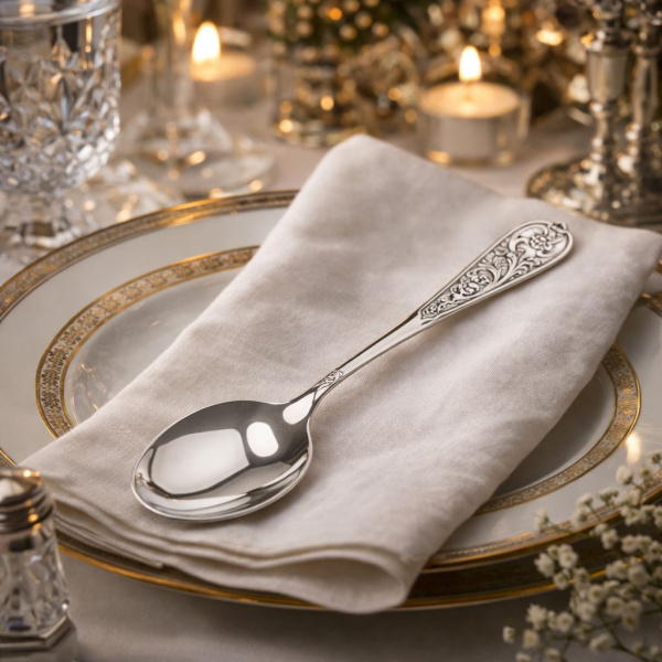 Ложка из серебра